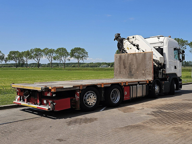 Scania R490 HMF 6020 - Autocarro con pianale/ Cassone fisso, Camion con gru: foto 3 Scania R490 HMF 6020 - Autocarro con pianale/ Cassone fisso, Camion con gru: foto 3
