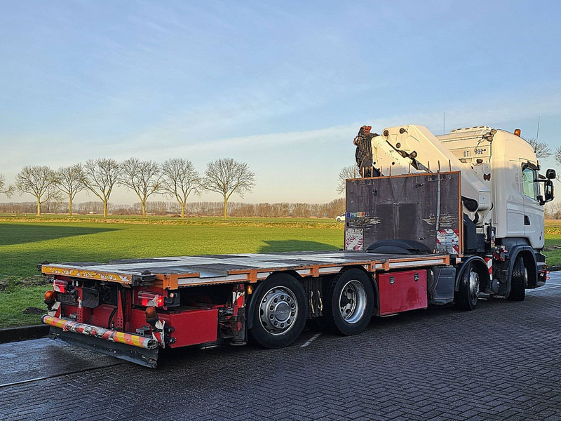Scania R490 - Autocarro con pianale/ Cassone fisso, Camion con gru: foto 3 Scania R490 - Autocarro con pianale/ Cassone fisso, Camion con gru: foto 3