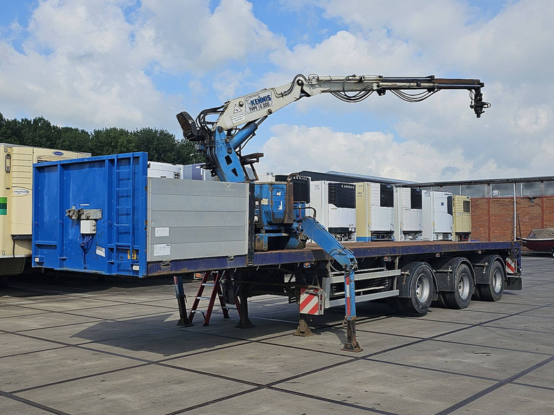 Vogelzang VO2-STG-15-30-STN Crane Kran Kraan - Semirimorchio cassonato/ Pianale: foto 1 Vogelzang VO2-STG-15-30-STN Crane Kran Kraan - Semirimorchio cassonato/ Pianale: foto 1