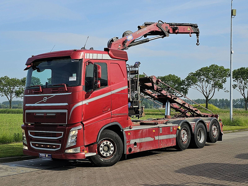 Volvo FH 500 8X2 3X STEERAXLE - Camion con sistema di cavi, Camion con gru: foto 2 Volvo FH 500 8X2 3X STEERAXLE - Camion con sistema di cavi, Camion con gru: foto 2