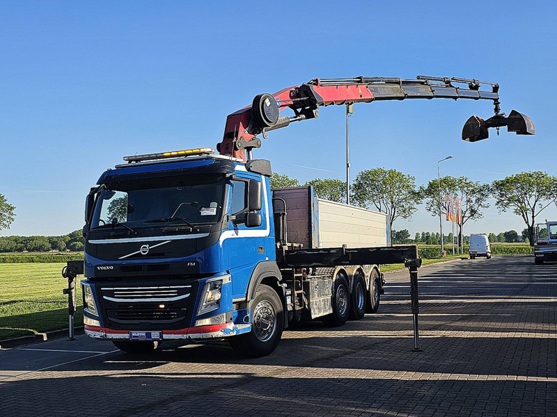 Volvo FM 460 8X2 HMF 3220 K6 - Autocarro con pianale/ Cassone fisso, Camion con gru: foto 2 Volvo FM 460 8X2 HMF 3220 K6 - Autocarro con pianale/ Cassone fisso, Camion con gru: foto 2