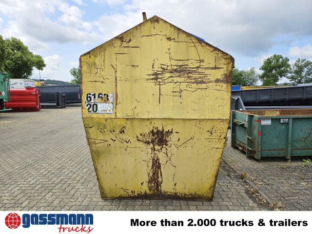 Absetzcontainer ca. 15m³ geschlossen mit Deckel - Cassone multibenna: foto 4 Absetzcontainer ca. 15m³ geschlossen mit Deckel - Cassone multibenna: foto 4