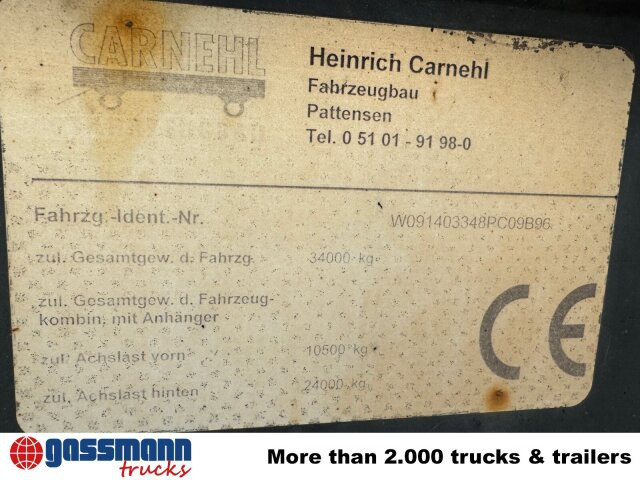 Carnehl CHKS/HH, Liftachse, Stahlmulde ca. 24m³ - Semirimorchio ribaltabile: foto 3 Carnehl CHKS/HH, Liftachse, Stahlmulde ca. 24m³ - Semirimorchio ribaltabile: foto 3