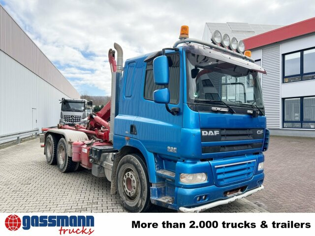 DAF AT 85.460 6x4, Abrollkipper Palfinger T20 - Autocarro scarrabile, Camion con gru: foto 4 DAF AT 85.460 6x4, Abrollkipper Palfinger T20 - Autocarro scarrabile, Camion con gru: foto 4