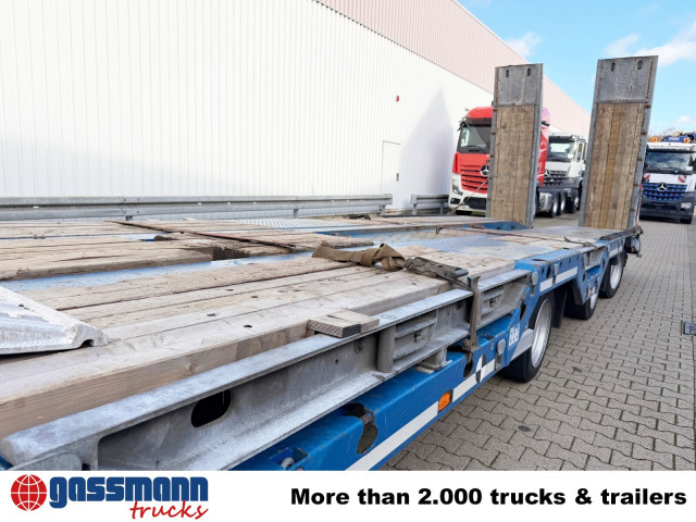 Fliegl SDS 420 T, Nachlauflenkachse, Verbr. auf 3m, - Semirimorchio pianale ribassato: foto 4 Fliegl SDS 420 T, Nachlauflenkachse, Verbr. auf 3m, - Semirimorchio pianale ribassato: foto 4