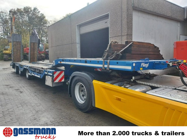 Fliegl SDS 420 T, Nachlauflenkachse, Verbr. auf 3m, - Semirimorchio pianale ribassato: foto 3 Fliegl SDS 420 T, Nachlauflenkachse, Verbr. auf 3m, - Semirimorchio pianale ribassato: foto 3