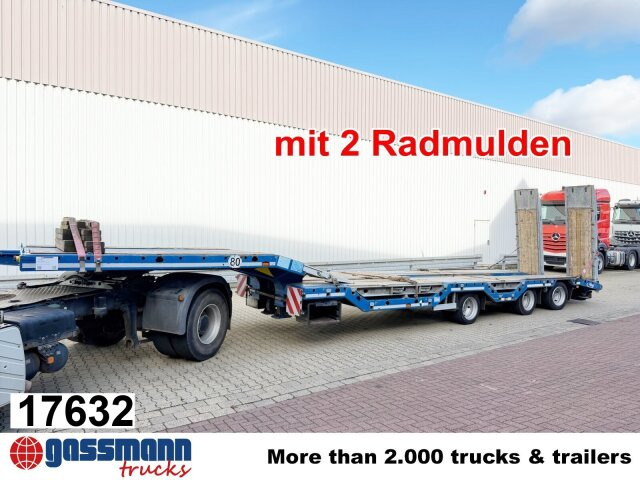 Fliegl SDS 420 T, Nachlauflenkachse, Verbr. auf 3m, - Semirimorchio pianale ribassato: foto 1 Fliegl SDS 420 T, Nachlauflenkachse, Verbr. auf 3m, - Semirimorchio pianale ribassato: foto 1