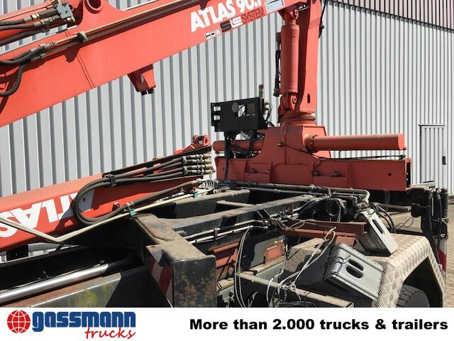 GINAF GINC 3030 mit Heckkran Atlas AK 90.1 HDS - Autocarro con pianale/ Cassone fisso, Camion con gru: foto 2 GINAF GINC 3030 mit Heckkran Atlas AK 90.1 HDS - Autocarro con pianale/ Cassone fisso, Camion con gru: foto 2