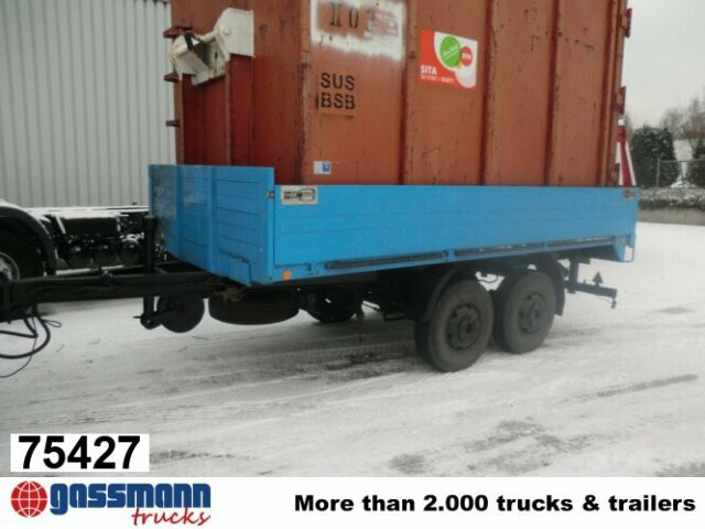 GOEBEL & SOHN TA8 - Rimorchio pianale/ Cassonato: foto 1 GOEBEL & SOHN TA8 - Rimorchio pianale/ Cassonato: foto 1