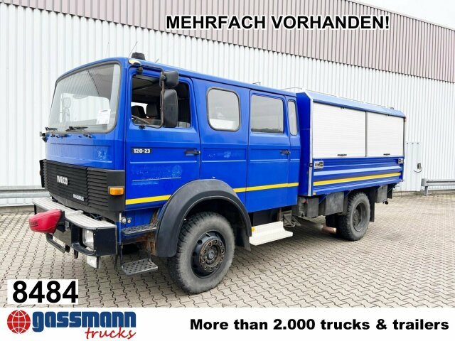 Iveco 120-23 AW 4x4 Doka, V8-Motor, Gerätewagen, - Autopompa: foto 1 Iveco 120-23 AW 4x4 Doka, V8-Motor, Gerätewagen, - Autopompa: foto 1