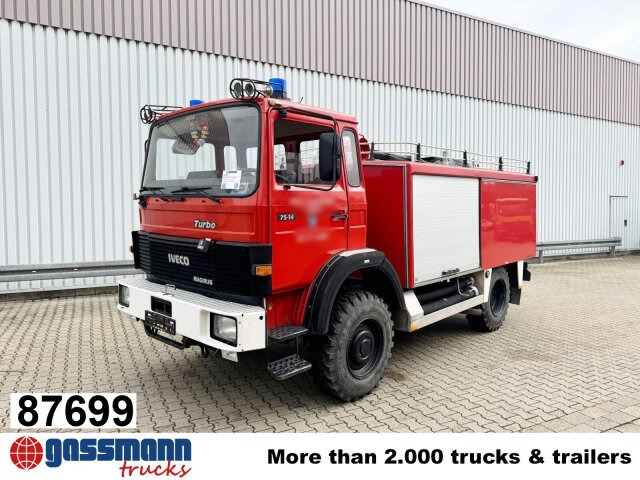 Iveco 75-14 AW 4x4, TLF 8/18 - Ambulanza: foto 1 Iveco 75-14 AW 4x4, TLF 8/18 - Ambulanza: foto 1