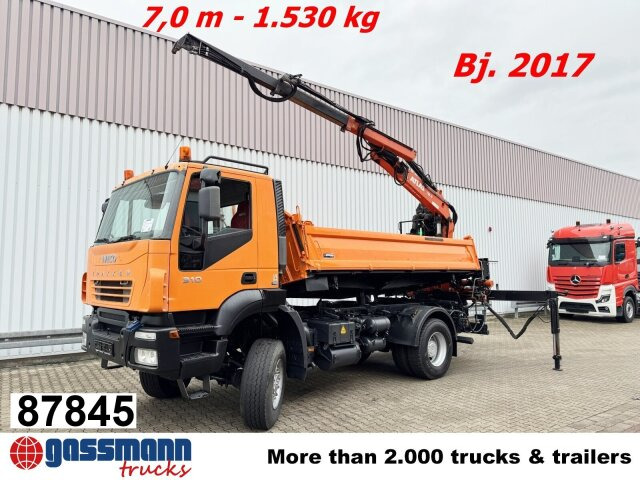 Iveco Trakker AD190T31W 4x4, absattelbarer Heckkran - Autocarro ribaltabile, Camion con gru: foto 1 Iveco Trakker AD190T31W 4x4, absattelbarer Heckkran - Autocarro ribaltabile, Camion con gru: foto 1