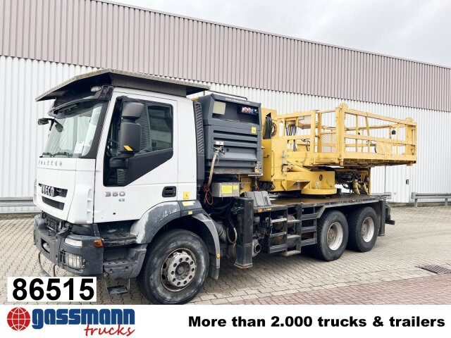 Iveco Trakker AD260T36 6x4, AMV Hubsteiger + - Camion cisterna, Camion con gru: foto 1 Iveco Trakker AD260T36 6x4, AMV Hubsteiger + - Camion cisterna, Camion con gru: foto 1