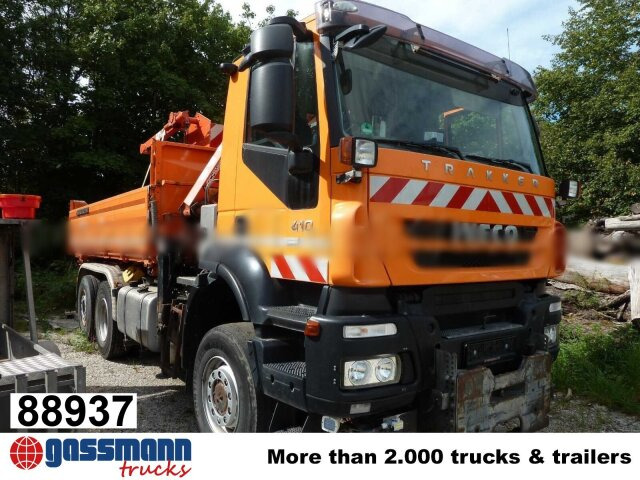 Iveco Trakker AD260T41WY/PS 6x4-4, EEV, - Autocarro ribaltabile, Camion con gru: foto 1 Iveco Trakker AD260T41WY/PS 6x4-4, EEV, - Autocarro ribaltabile, Camion con gru: foto 1
