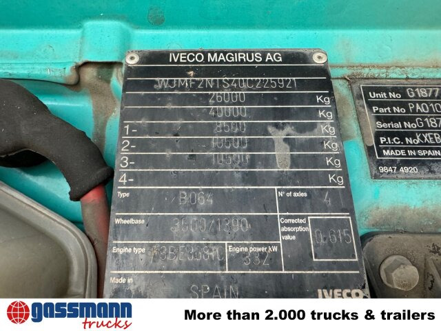 Iveco Trakker AD260T45W 6x6 - Autocarro telaio: foto 5 Iveco Trakker AD260T45W 6x6 - Autocarro telaio: foto 5
