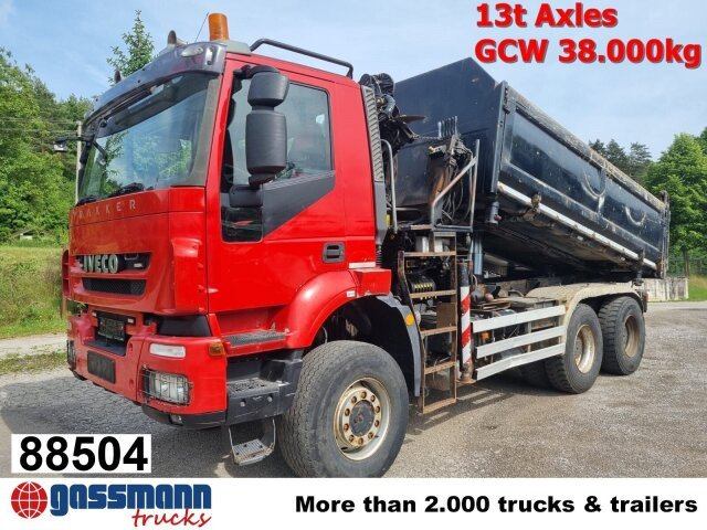 Iveco Trakker AD380T41W 6x6, Bordmatik beidseitig, - Autocarro ribaltabile, Camion con gru: foto 1 Iveco Trakker AD380T41W 6x6, Bordmatik beidseitig, - Autocarro ribaltabile, Camion con gru: foto 1