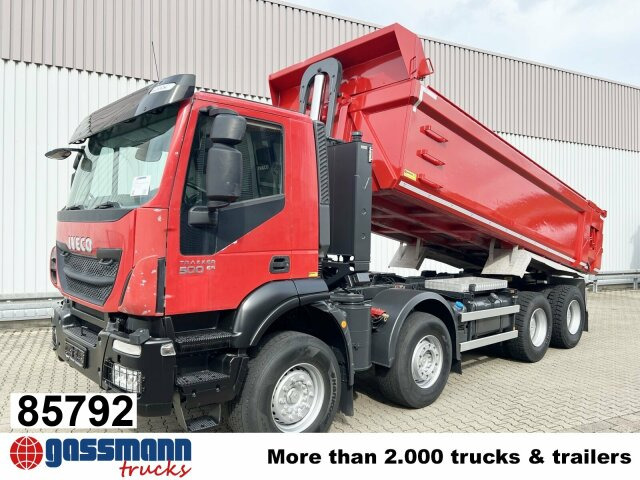Iveco Trakker AD410T50 8x4, Stahlmulde ca. 16m³, - Autocarro ribaltabile: foto 1 Iveco Trakker AD410T50 8x4, Stahlmulde ca. 16m³, - Autocarro ribaltabile: foto 1