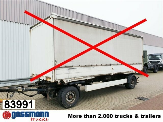 Krone AZW 18 - Rimorchio portacontainer/ Caisse interchangeable: foto 1 Krone AZW 18 - Rimorchio portacontainer/ Caisse interchangeable: foto 1