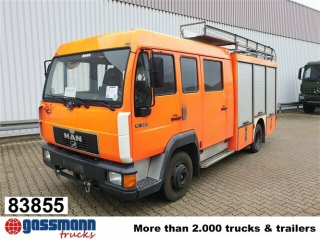 MAN 10.224 LC 4x2 BB Doka, TLF 16/12, 6-Zylinder - Autopompa: foto 1 MAN 10.224 LC 4x2 BB Doka, TLF 16/12, 6-Zylinder - Autopompa: foto 1