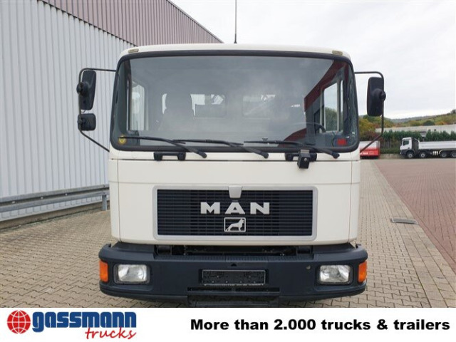MAN 14.152 F 4x2 BB mit Kran Hiab 060-2 - Autocarro scarrabile, Camion con gru: foto 3 MAN 14.152 F 4x2 BB mit Kran Hiab 060-2 - Autocarro scarrabile, Camion con gru: foto 3