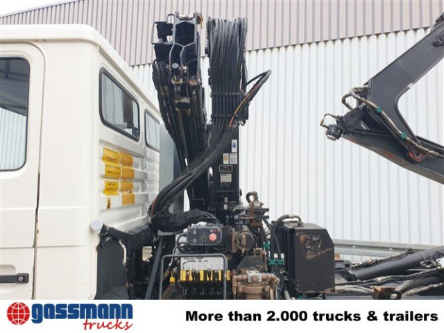 MAN 14.152 F 4x2 BB mit Kran Hiab 060-2 - Autocarro scarrabile, Camion con gru: foto 4 MAN 14.152 F 4x2 BB mit Kran Hiab 060-2 - Autocarro scarrabile, Camion con gru: foto 4