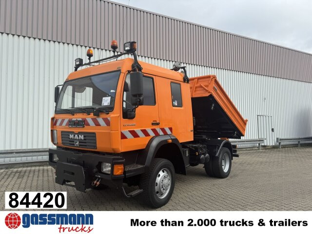 MAN 14.225 LAK 4x4 BB Doka, Winterdienstausstattung - Autocarro ribaltabile: foto 1 MAN 14.225 LAK 4x4 BB Doka, Winterdienstausstattung - Autocarro ribaltabile: foto 1