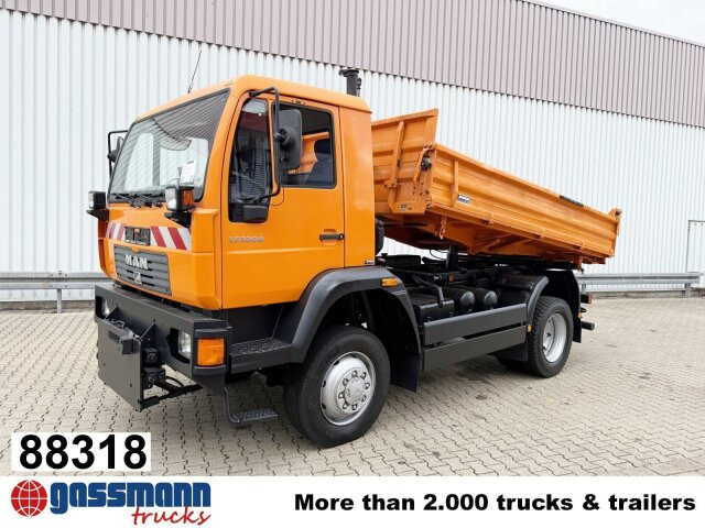 MAN 14.225 LAK 4x4 BB, Winterdienstausstattung - Autocarro ribaltabile: foto 1 MAN 14.225 LAK 4x4 BB, Winterdienstausstattung - Autocarro ribaltabile: foto 1