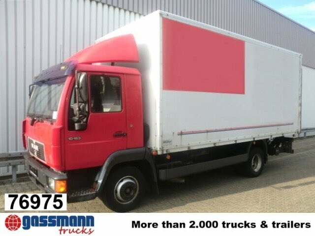 MAN L35 10.163 4x2 - Autocarro furgonato: foto 1 MAN L35 10.163 4x2 - Autocarro furgonato: foto 1