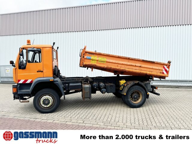 MAN LE 18.280 4X4 BB, Winterdienstausstattung, - Autocarro ribaltabile, Camion con gru: foto 3 MAN LE 18.280 4X4 BB, Winterdienstausstattung, - Autocarro ribaltabile, Camion con gru: foto 3