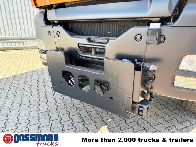 Autocarro ribaltabile, Camion con gru MAN TGA 18.310 4x4 BL, Winterdienstausstattung: foto 8