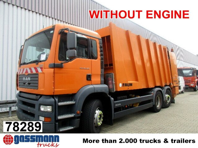 MAN TGA 26.350/400 6x2-2BL FAUN POWER PRESS 524, - Camion immondizia: foto 1 MAN TGA 26.350/400 6x2-2BL FAUN POWER PRESS 524, - Camion immondizia: foto 1
