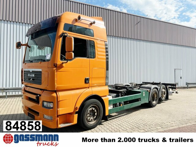 MAN TGA 26.440 6X2-2 LL, Intarder, Liftachse, LBW - Autocarro portacontainer/ Caisse interchangeable: foto 1 MAN TGA 26.440 6X2-2 LL, Intarder, Liftachse, LBW - Autocarro portacontainer/ Caisse interchangeable: foto 1