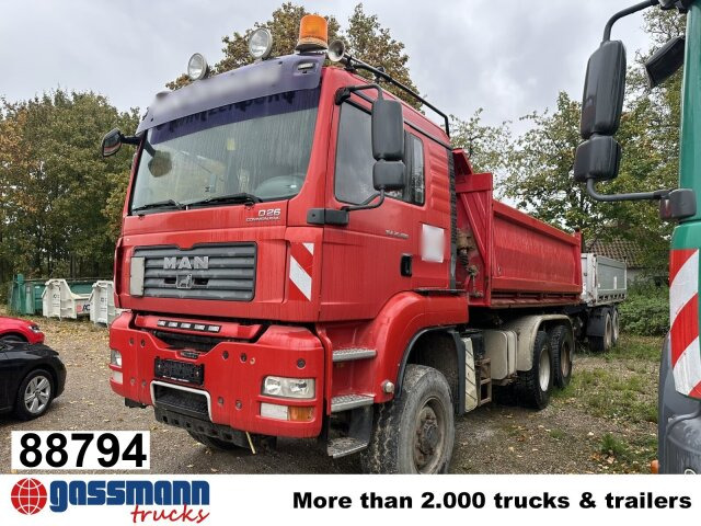 MAN TGA 26.480 6X6H BL, HYDRODRIVE, Intarder, - Autocarro ribaltabile: foto 1 MAN TGA 26.480 6X6H BL, HYDRODRIVE, Intarder, - Autocarro ribaltabile: foto 1