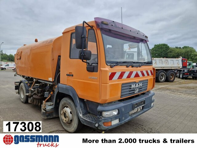 MAN TGL 12.180 , Bucher Kehrmaschine CF 50 - Spazzatrice stradale: foto 1 MAN TGL 12.180 , Bucher Kehrmaschine CF 50 - Spazzatrice stradale: foto 1