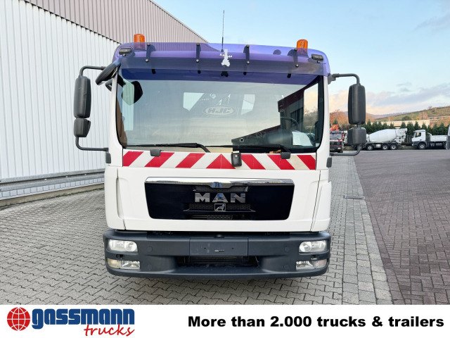 Autocarro ribaltabile, Camion con gru MAN TGL 12.250/340 4X2 BB, Bordmatik, Kran Hiab 066: foto 9