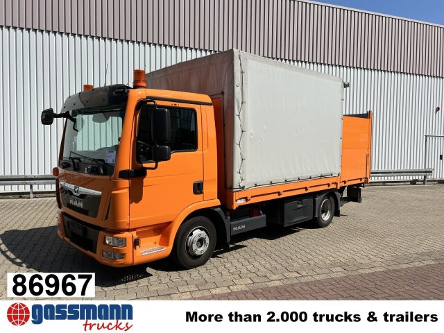 MAN TGL 7.180 4X2 BL mit LBW BÄR - Autocarro con pianale/ Cassone fisso: foto 1 MAN TGL 7.180 4X2 BL mit LBW BÄR - Autocarro con pianale/ Cassone fisso: foto 1