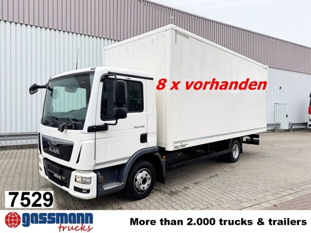 MAN TGL 8.150/180 4x2 BL, Möbelkoffer mit Rolltor - Autocarro furgonato: foto 1 MAN TGL 8.150/180 4x2 BL, Möbelkoffer mit Rolltor - Autocarro furgonato: foto 1