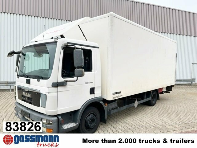 MAN TGL 8.180 4x2 BL mit MBB LBW - Autocarro furgonato: foto 1 MAN TGL 8.180 4x2 BL mit MBB LBW - Autocarro furgonato: foto 1