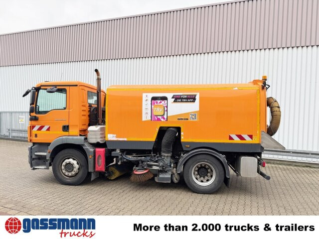 MAN TGM 18.250 4X2 BB, Kehrmaschine Brock SL200/2 - Spazzatrice stradale: foto 2 MAN TGM 18.250 4X2 BB, Kehrmaschine Brock SL200/2 - Spazzatrice stradale: foto 2