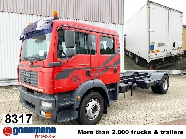 MAN TGM 18.280 4x2 BL Doka - Autocarro furgonato: foto 1 MAN TGM 18.280 4x2 BL Doka - Autocarro furgonato: foto 1