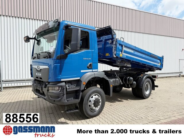 MAN TGM 18.320 4x4 BB CH, Navi, Meiller Trigenius - Autocarro ribaltabile: foto 1 MAN TGM 18.320 4x4 BB CH, Navi, Meiller Trigenius - Autocarro ribaltabile: foto 1