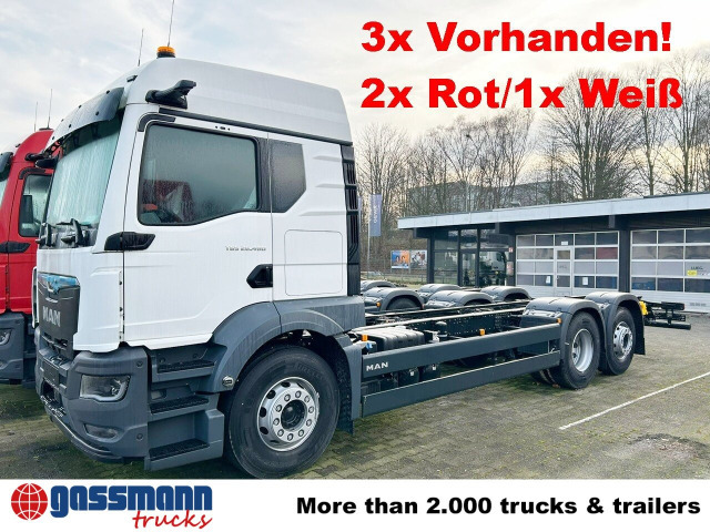 MAN TGS 26.480 6x2-4 BL CH, Lenk-/Lift, OptiView, - Autocarro telaio: foto 2 MAN TGS 26.480 6x2-4 BL CH, Lenk-/Lift, OptiView, - Autocarro telaio: foto 2