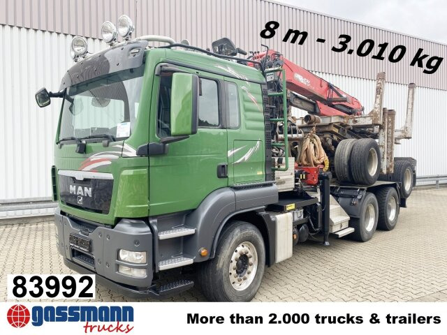 MAN TGS 26.480 6x4 BB, Intarder, Kran Epsilon - Camion trasporto legname, Camion con gru: foto 1 MAN TGS 26.480 6x4 BB, Intarder, Kran Epsilon - Camion trasporto legname, Camion con gru: foto 1