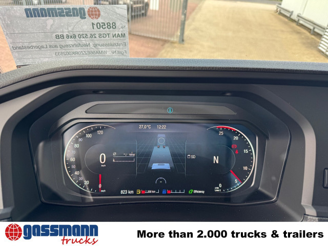 MAN TGS 26.520 6x6 BB, PriTarder, Navi, Optiview, - Autocarro telaio: foto 3 MAN TGS 26.520 6x6 BB, PriTarder, Navi, Optiview, - Autocarro telaio: foto 3