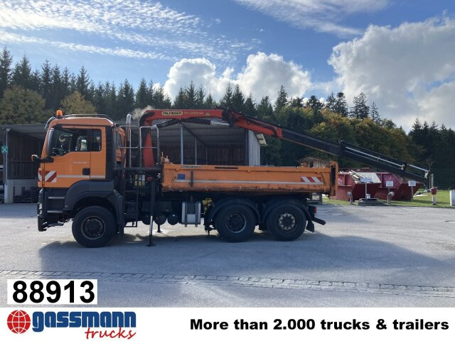 MAN TGS 28.400 6X4-4 BL, Lenk-/Lift, - Autocarro ribaltabile, Camion con gru: foto 1 MAN TGS 28.400 6X4-4 BL, Lenk-/Lift, - Autocarro ribaltabile, Camion con gru: foto 1