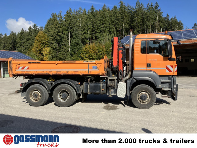 MAN TGS 28.400 6X4-4 BL, Lenk-/Lift, - Autocarro ribaltabile, Camion con gru: foto 3 MAN TGS 28.400 6X4-4 BL, Lenk-/Lift, - Autocarro ribaltabile, Camion con gru: foto 3
