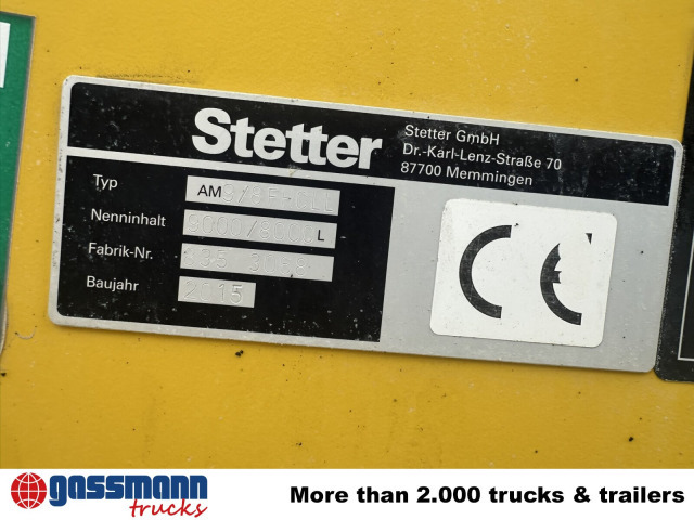 MAN TGS 32.400 8x4 BB, Stetter ca. 9m³ - Autobetoniera: foto 5 MAN TGS 32.400 8x4 BB, Stetter ca. 9m³ - Autobetoniera: foto 5