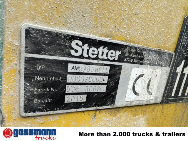 MAN TGS 32.400 8x4 BB, Stetter ca. 9m³ - Autobetoniera: foto 5 MAN TGS 32.400 8x4 BB, Stetter ca. 9m³ - Autobetoniera: foto 5