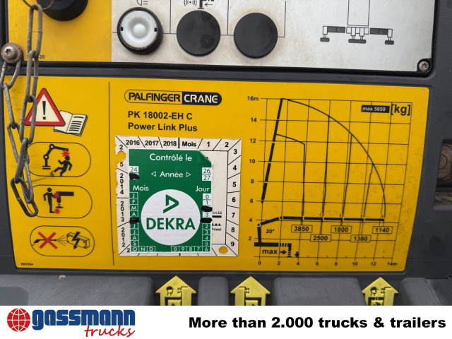MAN TGS 33.400 6x4 BB, Navi, Heckkran PK18002-EH C, - Autocarro con pianale/ Cassone fisso, Camion con gru: foto 5 MAN TGS 33.400 6x4 BB, Navi, Heckkran PK18002-EH C, - Autocarro con pianale/ Cassone fisso, Camion con gru: foto 5