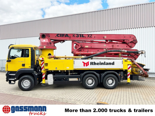MAN TGS 33.440 6X4 BB, Betonpumpe CIFA K31L XZ, 31m - Pompa autocarrata: foto 2 MAN TGS 33.440 6X4 BB, Betonpumpe CIFA K31L XZ, 31m - Pompa autocarrata: foto 2